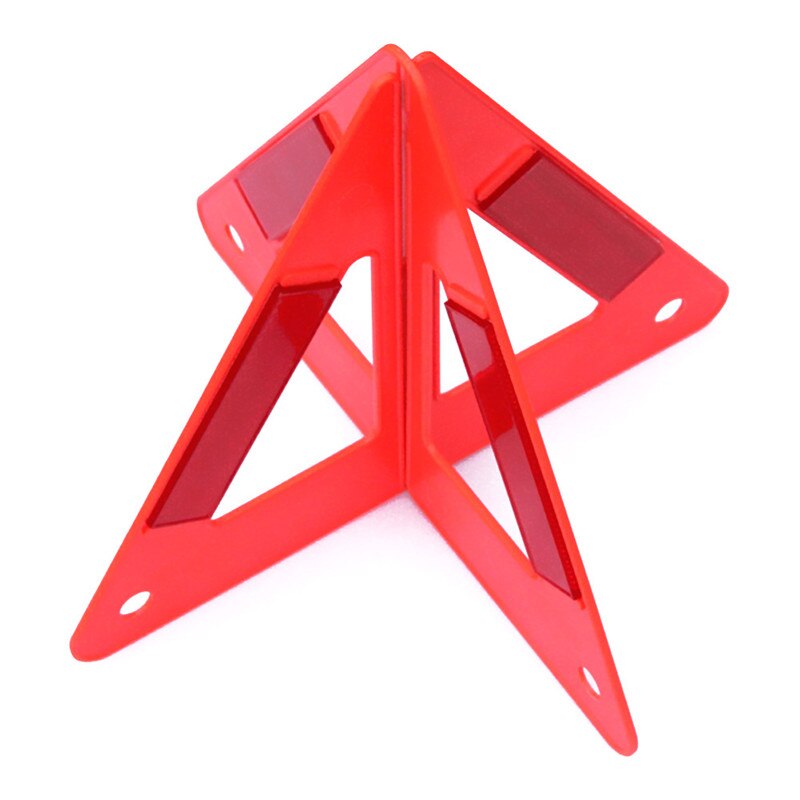 Car Auto Convenient Portable Useful Reflective Traffic Warning Sign Triangle Foldable Solid Standing Tripod Emergency#290331