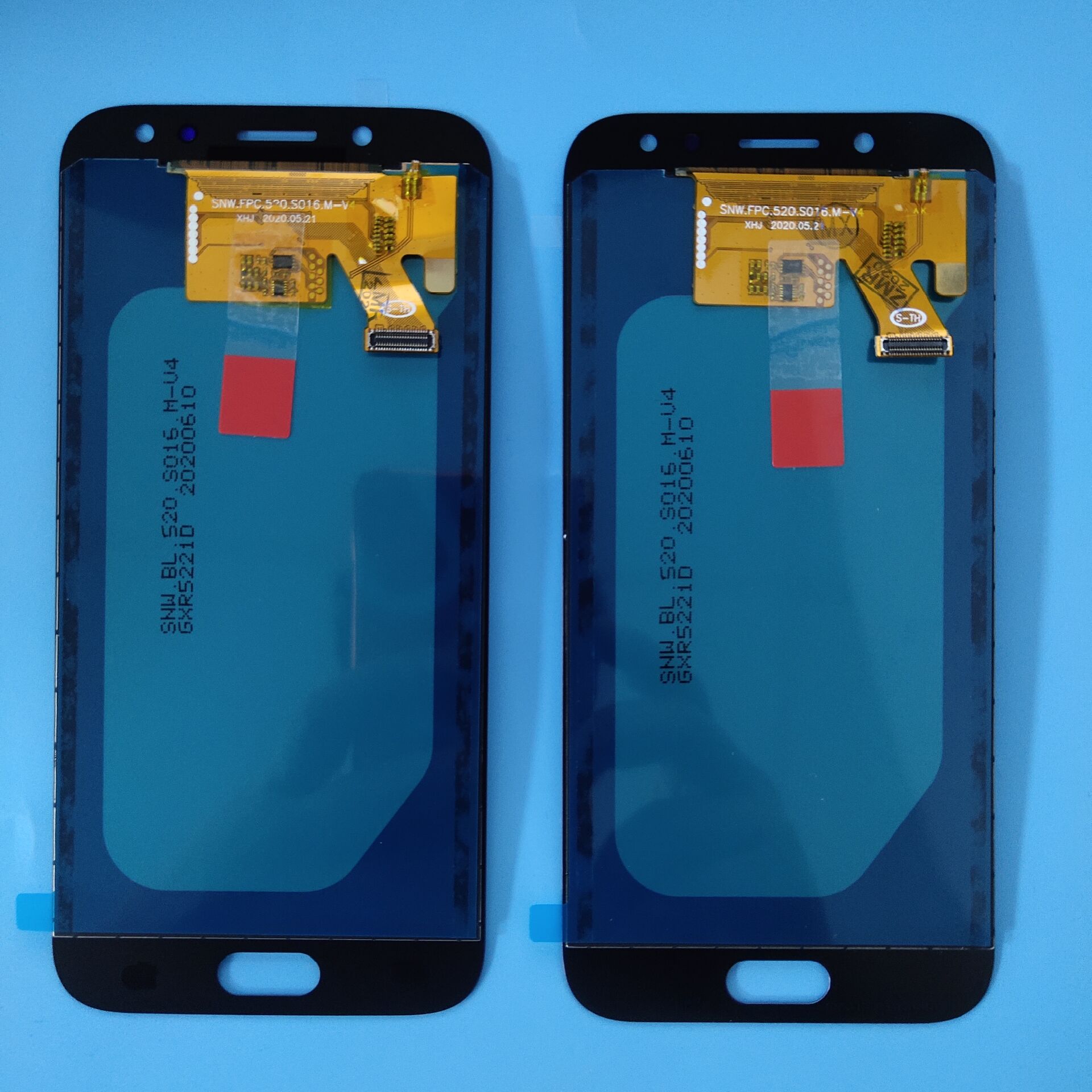Tft incell lcd samsung galaxy  j5 j530 j530f sm -j530f kosketusnäyttö digitoija lcd-näyttö säädä samsung  j5 j530: lle