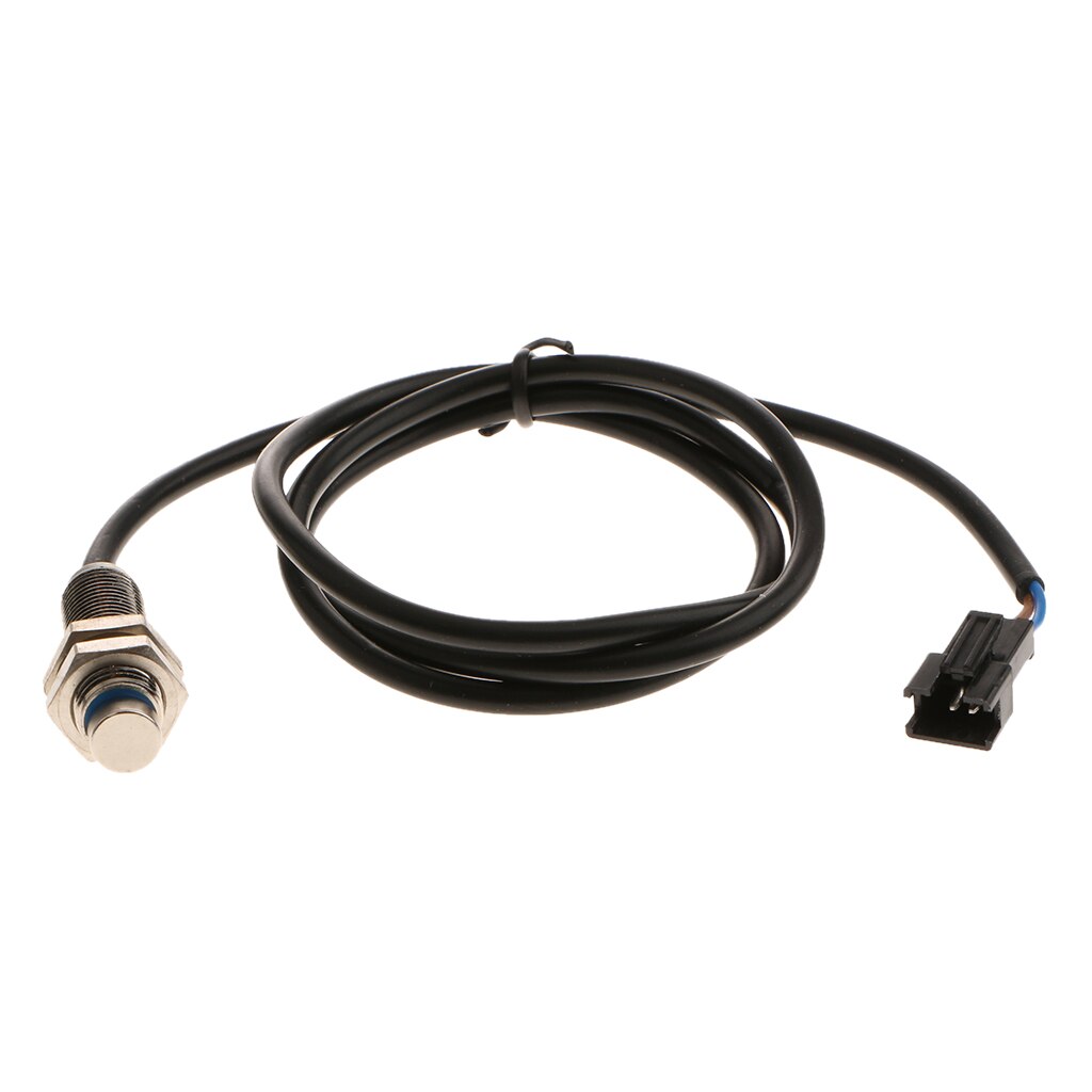 Motorbike Speedometer Tachometer Gauge Digital Sensor Cable with 1 Magnet Auto Replacement Parts