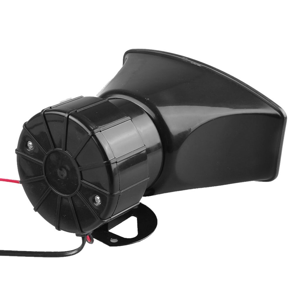 Car Alarm Siren Horn Loudspeaker Car Electronic Siren HD Propaganda Horn Police Megaphone Plastic Speaker Security