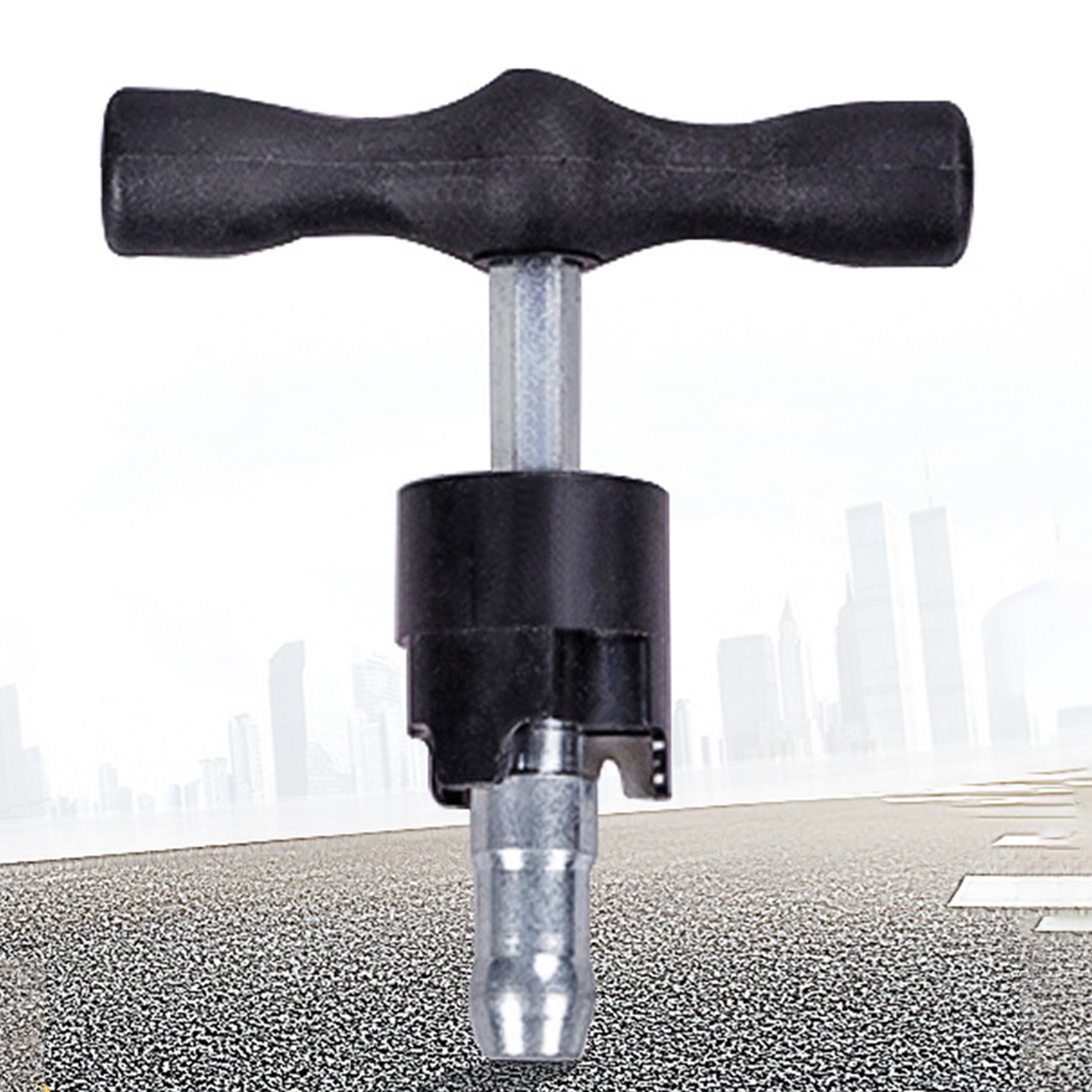 Herramienta calibradora en T, accesorio, mango de escape, reparación manual interna y externa, expansor de tubo, herramienta de chaflán de agujero escariador para Pex-