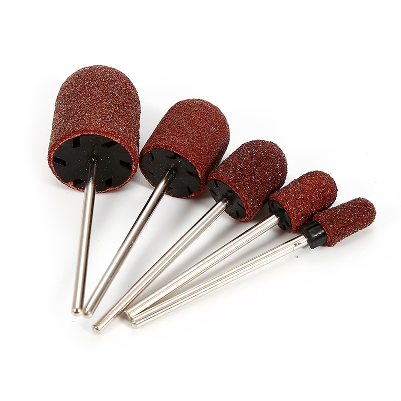 Multi-sizes Nail Drill Bit Sanding Caps cutters for Pedicure Manicure Electric Remove Calluses frezy do frezarki manicur TSLM1