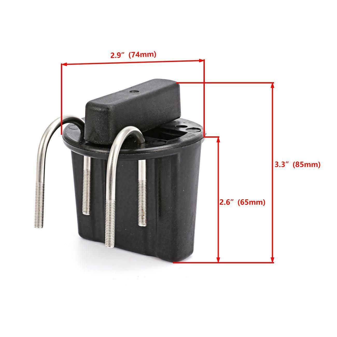1pc Brandstoftank Vaste Beugel Houder voor Motorfiets ATV Mount 3L/5L Gas Benzine Kan Brandstof tank Beugel accessoires