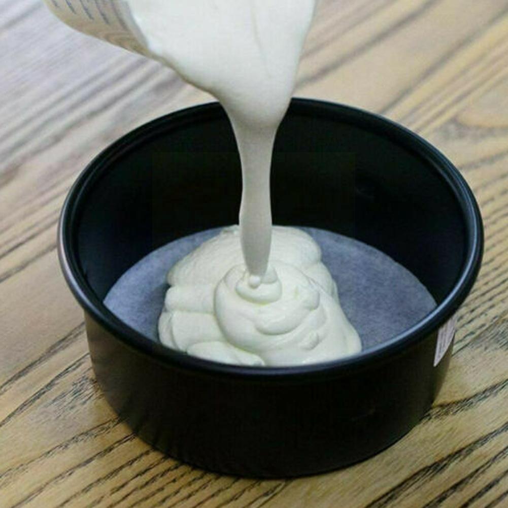 100 sheets 10Cm 11Cm Round Baking Paper Circle Parchment Liner Bbq Patty Hamburger Oven Non-Stick Baking Paper Paper Cake T P1I8