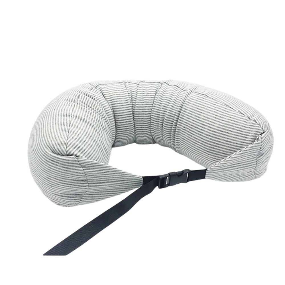 Travel Pillow For Neck Lumbar Leg Support For Traveling On AirplaneTrain Or At Home Stomach Back Sleepers Bendable Roll Pillow: A3