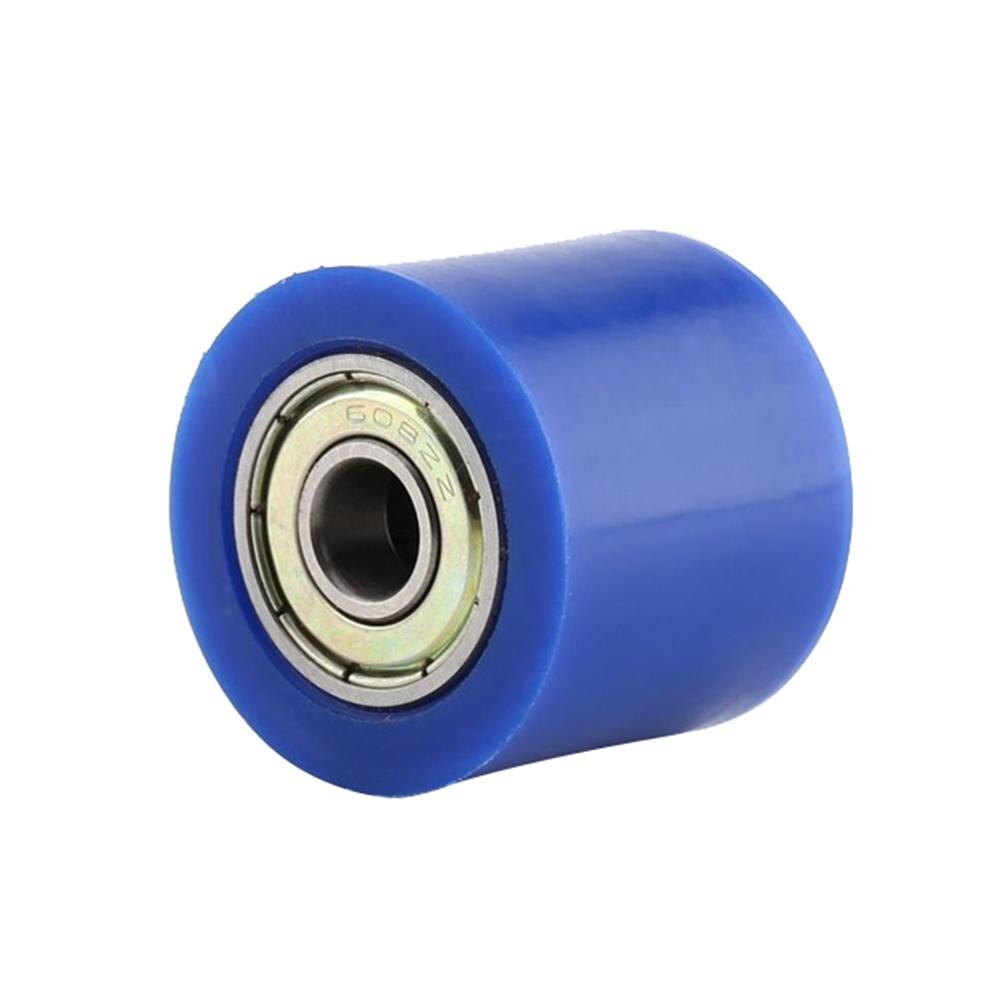 10Mm Motorfiets Motocross Atv Keten Katrol Roller Slider Wiel Gids Spanner Видеорегистратор Motorfiets Accessoires: Blauw