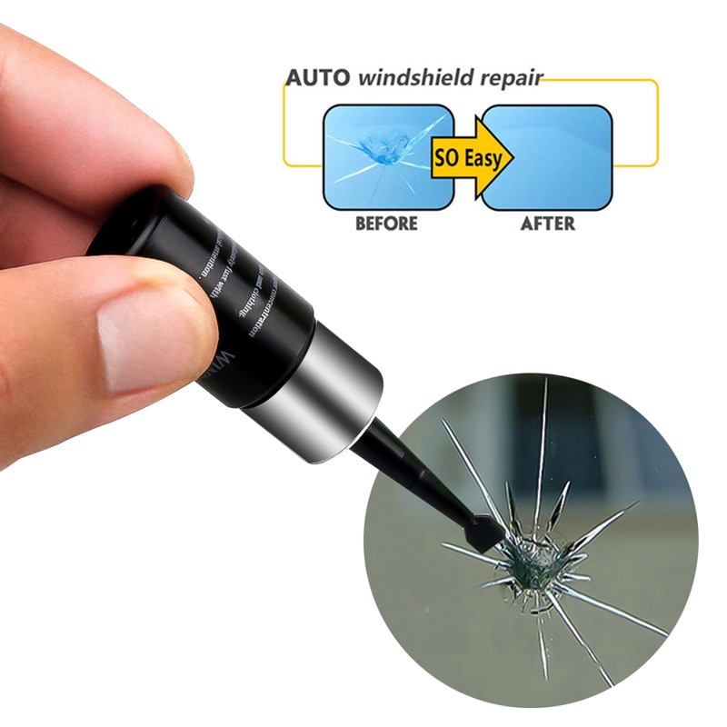 Car Windshield Repair Tool DIY Car Window Repair Tools Window Glass Curing Glue Auto Glass Scratch Crack Restore Kit