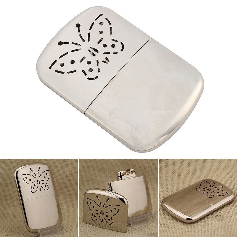 Indoor Outdoor Hand Use Heater Zinc Alloy Pocket Warmer Winter Portable Durable