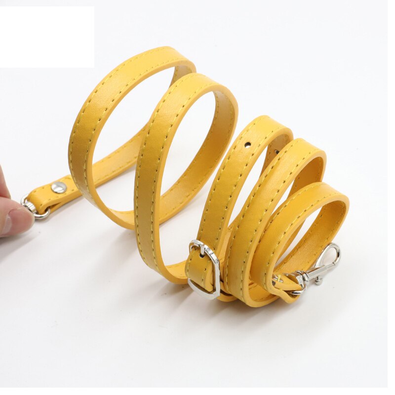 120 cm Leather Shoulder Bag Strap Accessories DIY Cross Body Adjustable Belt Bag Solid Bag Strap Replacement