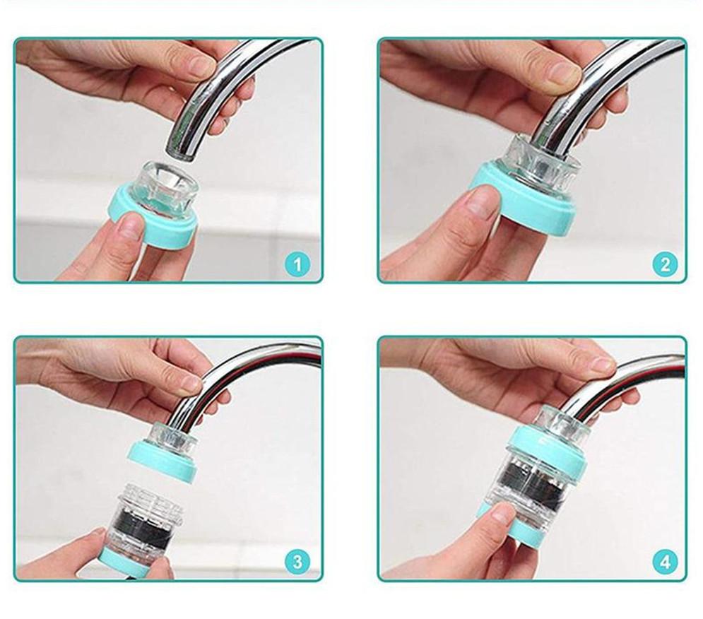 Keukenkraan Kraan Filter Water Reinigen Purifier Cartridge Home Water Fliter Kraan Accessoires