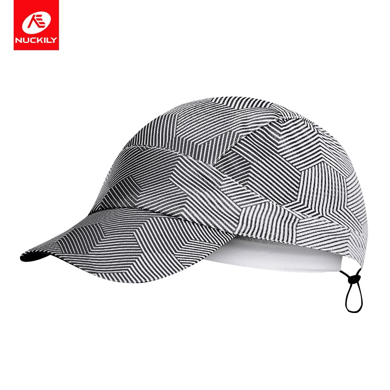 NUCKILY – casquette de cyclisme classique pour hommes et femmes, 13 styles au choix, chapeaux de vélo, taille libre, élastique, respirant,: PI34-grey