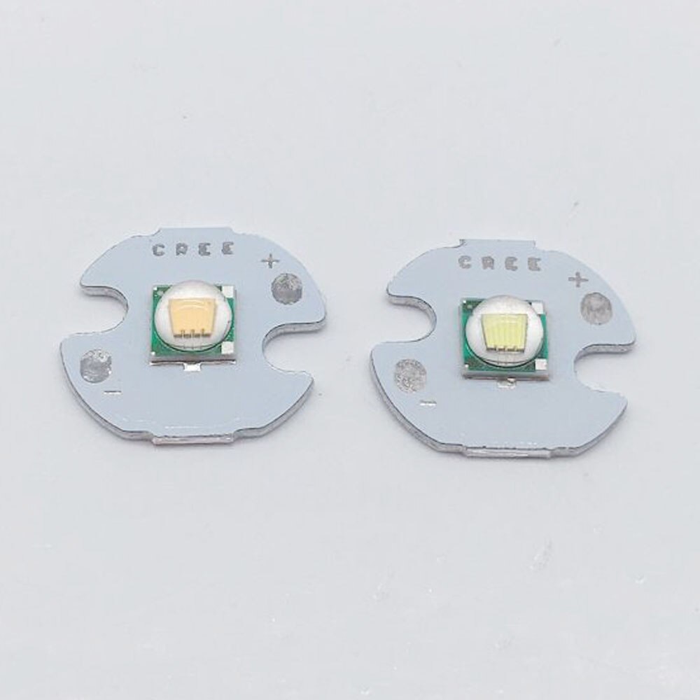 1PCS CREE XML XM-L T6 LED U2 10W Koud Wit Warm Wit Blauw UV High Power LED Emitter diode met 16mm 20mm PCB voor DIY
