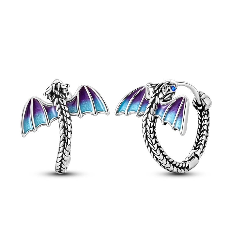 925 Sterling Silver Zirconium Hoop Earrings For Women Jewelry Anniversary Wedding Making Jewelry