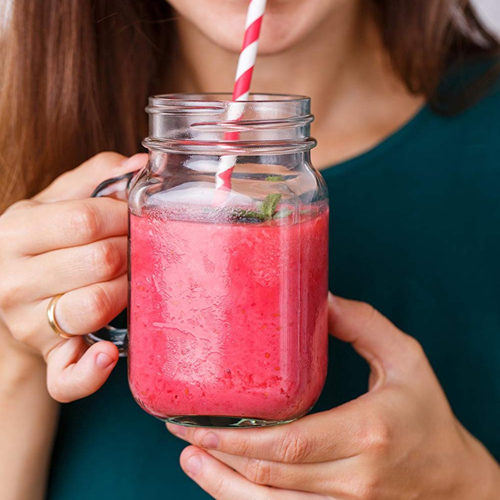 Wegwerpbare papieren rietjes, kleurrijke gestreepte papieren rietjes voor verjaardagen, bruiloften, decoratieve evenementenbenodigdheden