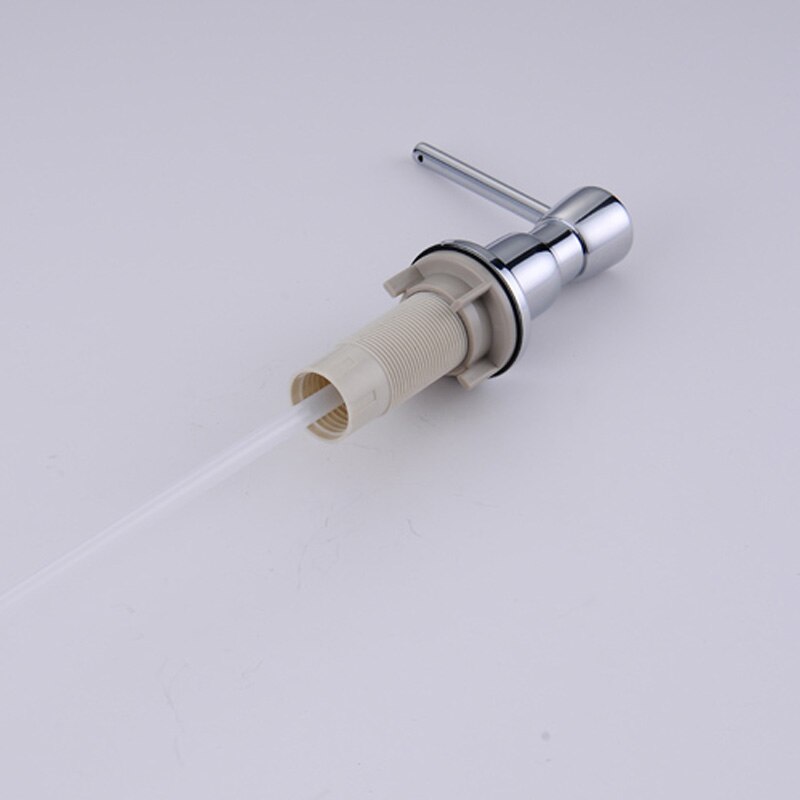 220ml Aluminum Kitchen Sink Liquid Soap Dispenser Resist Rust Kitchen Soap Bottle Touch Dispenser