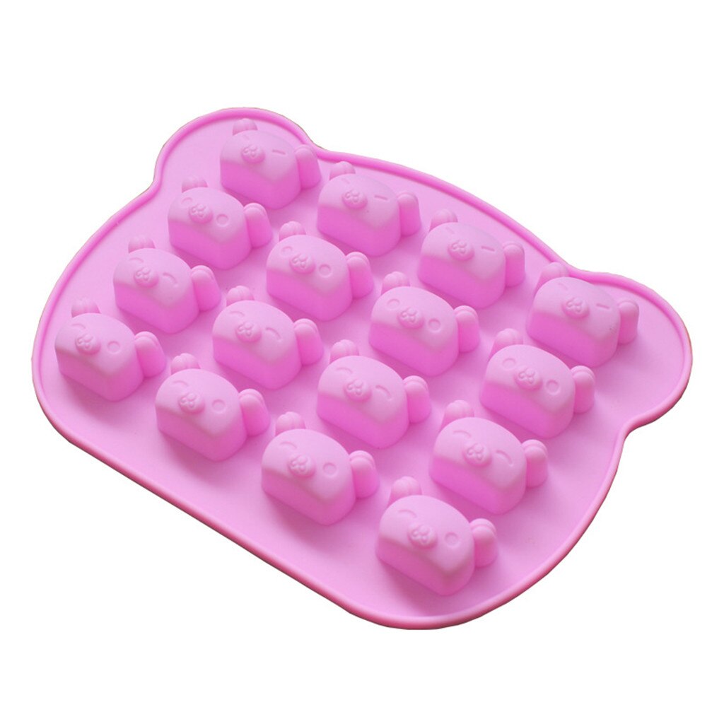 Lovely Pig Silicone Mold Chocolate Mould Candy Gummy Maker Ice Jelly Tray Sugarcraft Fondant Cake Decorating Tools Baking Tools