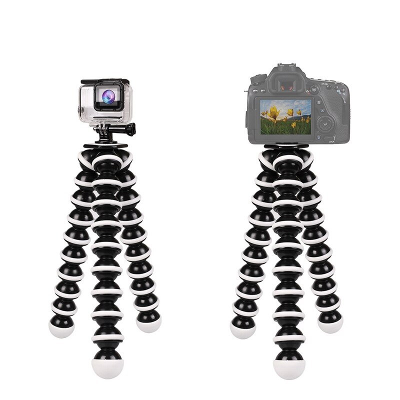 Voor Gopro Slr Digitale Camera Mobiele Telefoon Flexibele Octopus Statief Xl L M S Maat Standhouder Statief Met Telefoon beugel