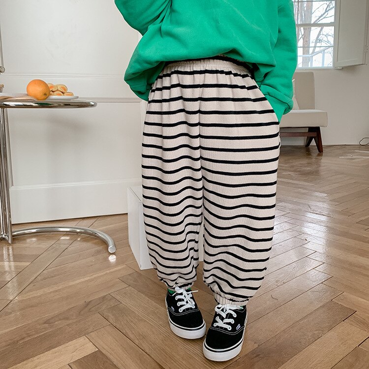 Pantaloni sportivi casual in cotone per ragazze