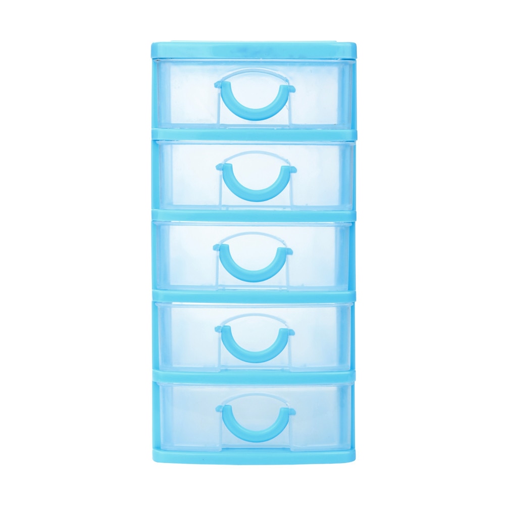 Durable Plastic Mini Desktop Drawer Sundries Case Small Objects Plastic Storage Box Cosmetic Drawer Sorting Organizer