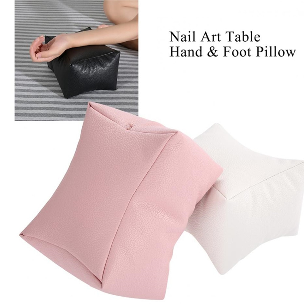 Oreiller en Faux cuir pour Nail Art, repose-pied, repose-main, support d'accoudoir, doux, outils de manucure
