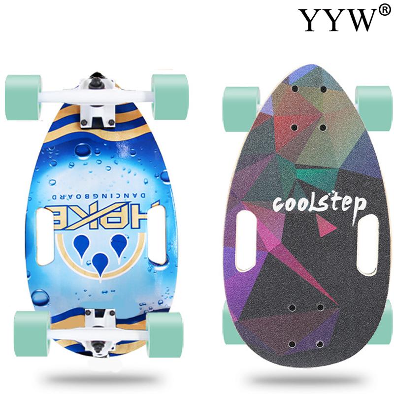 Skate Board Penny Compleet 44Cm * 26Cm Meisjes Skateboard Deck Mini Cruiser Board Meloen Ei Vorm Skateboard Stad road Schaatsen Kid: A2