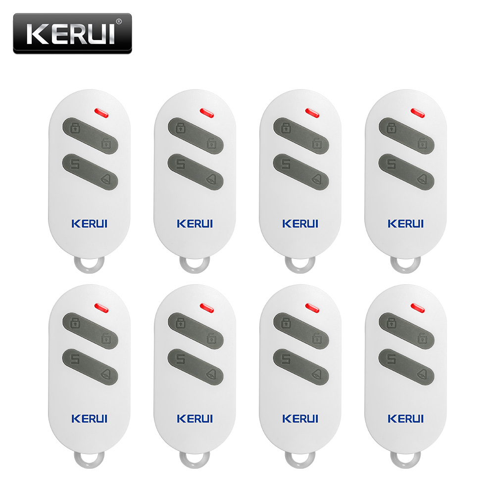 KERUI-Control remoto portátil inalámbrico RC532, controlador de 4 botones para KERUI G18 G19 W1 W2 K7, sistema de alarma de seguridad para el hogar