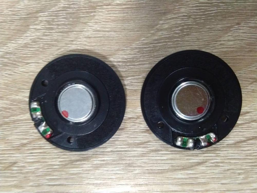 Hifi Headset Driver 40mm Headphone Speaker Unit 118db Speaker Repair Parts 32ohm White magnet Good 2pcs