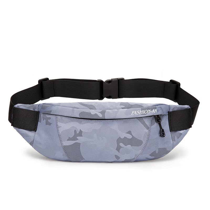 style waist bag men's trend multi-functional crossbite chest bag men's outdoor sports waist bag women's mobile phone bag can