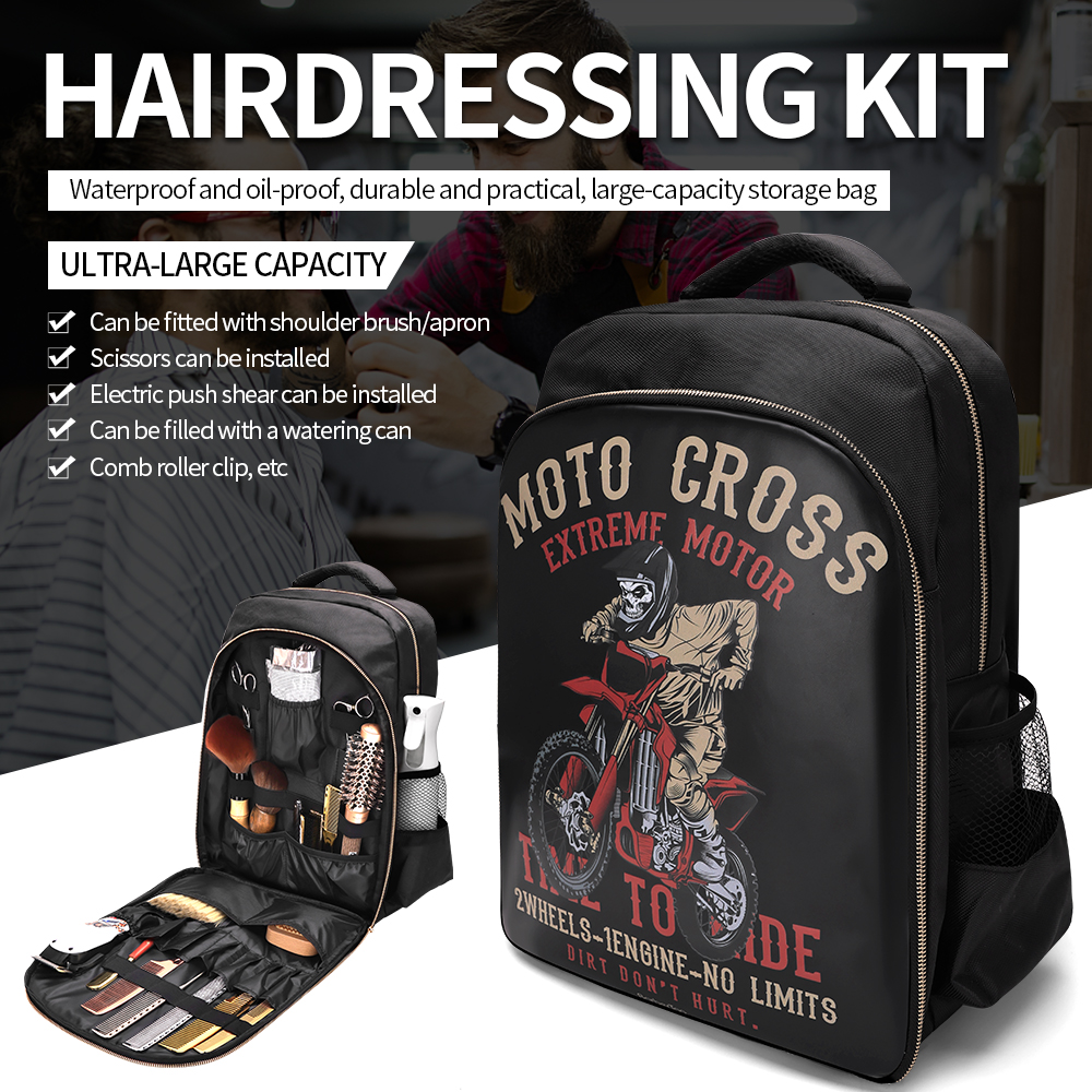 Friseurtaschen-Organizer für Haarschneidemaschinen, tragbare Haarschneidetaschen und Koffer für Männer, Rucksack, hohe Kapazität, Friseurbedarf, Werkzeuge, Aufbewahrung ﻿