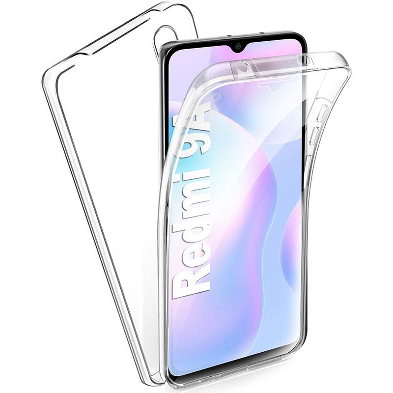 360 frente dupla traseira capa protetora completa para xiaomi redmi 7 7a 8 8a 9 9a 9c nota 7 7 pro 8 8t 9 9S 10 pro 11