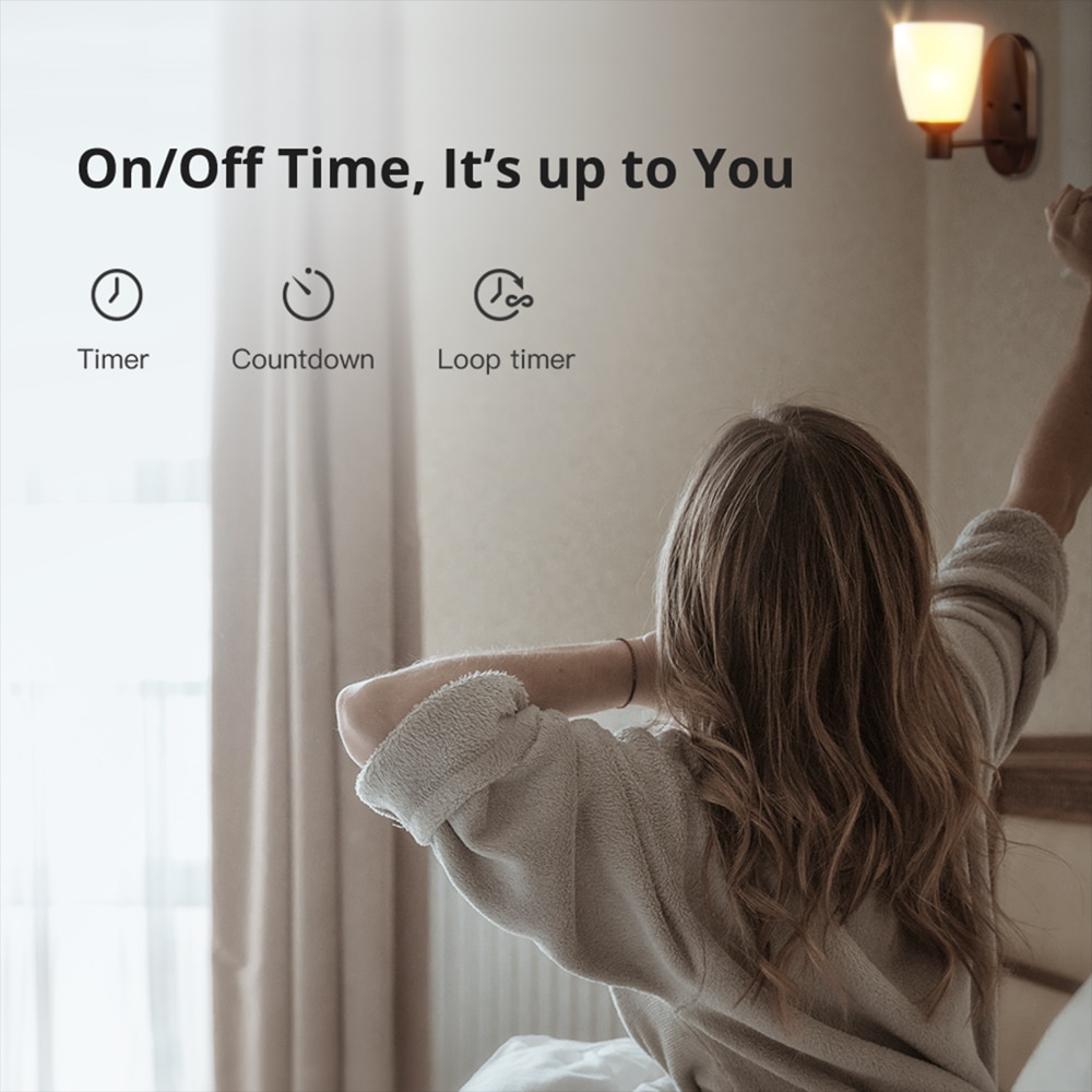 SONOFF Mini Wifi interruptor inteligente Minir2 doble Control automatización módulos Diy funciona con Alexa Siri Alice Smartthings EWelink Google