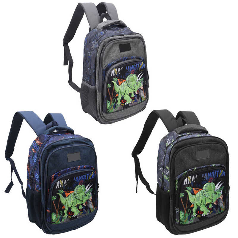 Arnés Jumper para dibujo de dinosaurio, mochila escolar ligera para adolescentes, mochila de seguridad ajustable para niños y estudiantes