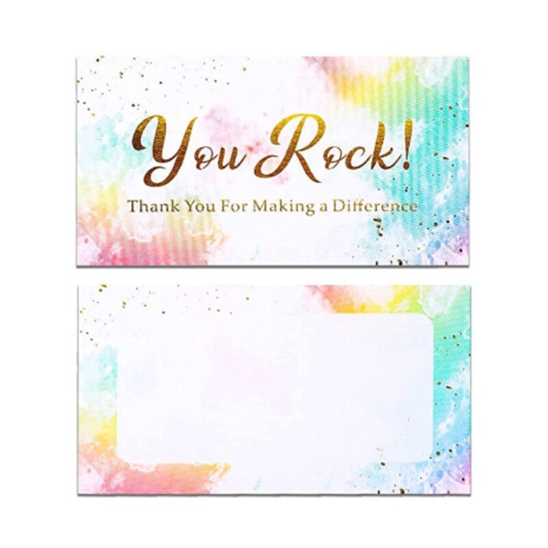 50pcs Thank You Cards You are Freaking Amazing Greeting Card Women Inspirational Notecards Encouragement Cards: 08