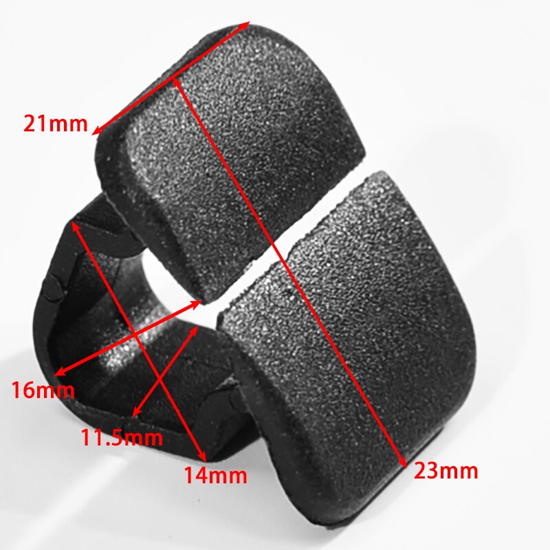 20 stk/sett panserisolasjon plastholder panserholder puteklips for  vw 1 t 5863849 a 01c no22