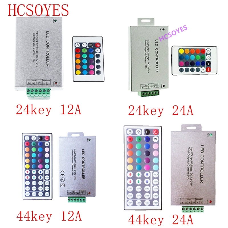 DC12-24V 24key 44key 12A/24A Ir Rf Afstandsbedieni... – Grandado