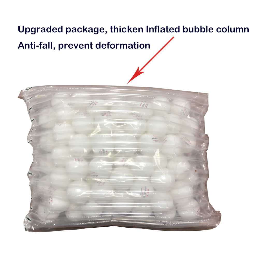 50/100Pcs 3-Star Ping Pong Bal Professionele X40 + Abs 2.8G Tafeltennis Ballen Wit oranje Amateur Geavanceerde Training Team Ballen