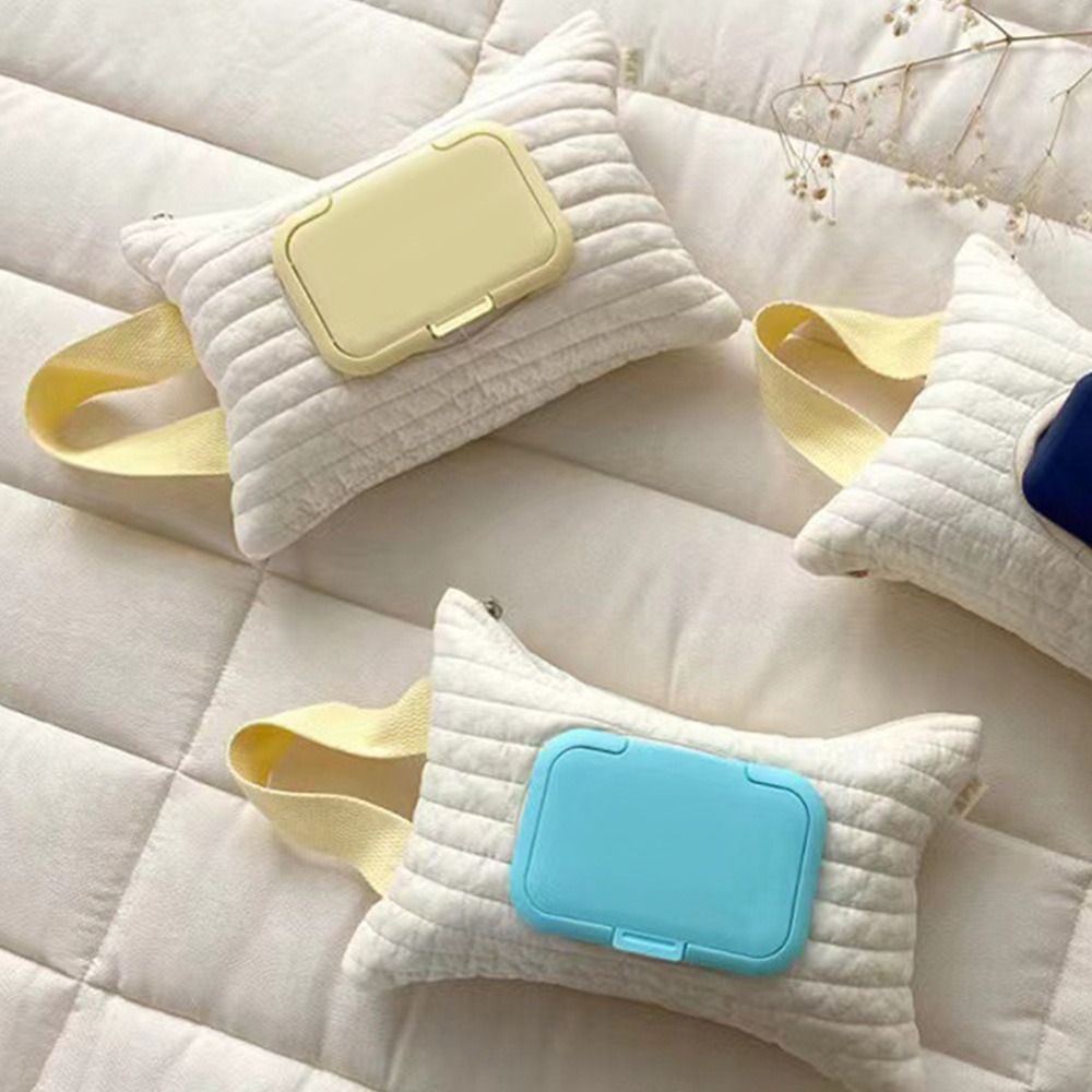 Babydoekjes Hoes - Flip Cover Tissue Box - Kinderwagen Hangtas - Katoenen Napkin Houder