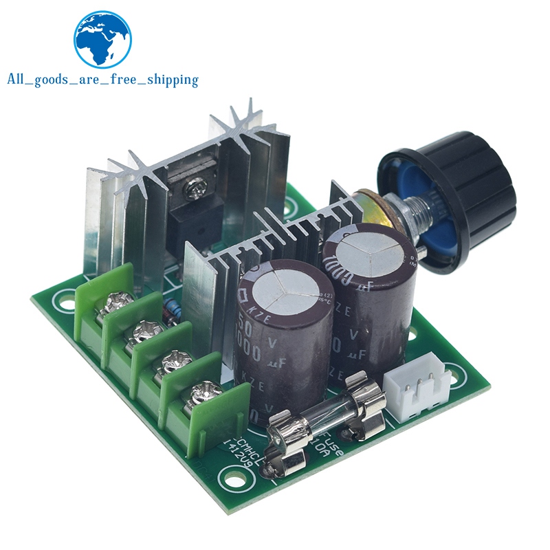 DC 12-40V 12V-40V 10A PWM Motor Speed Control Switch Controller Volt Regulator Dimmer