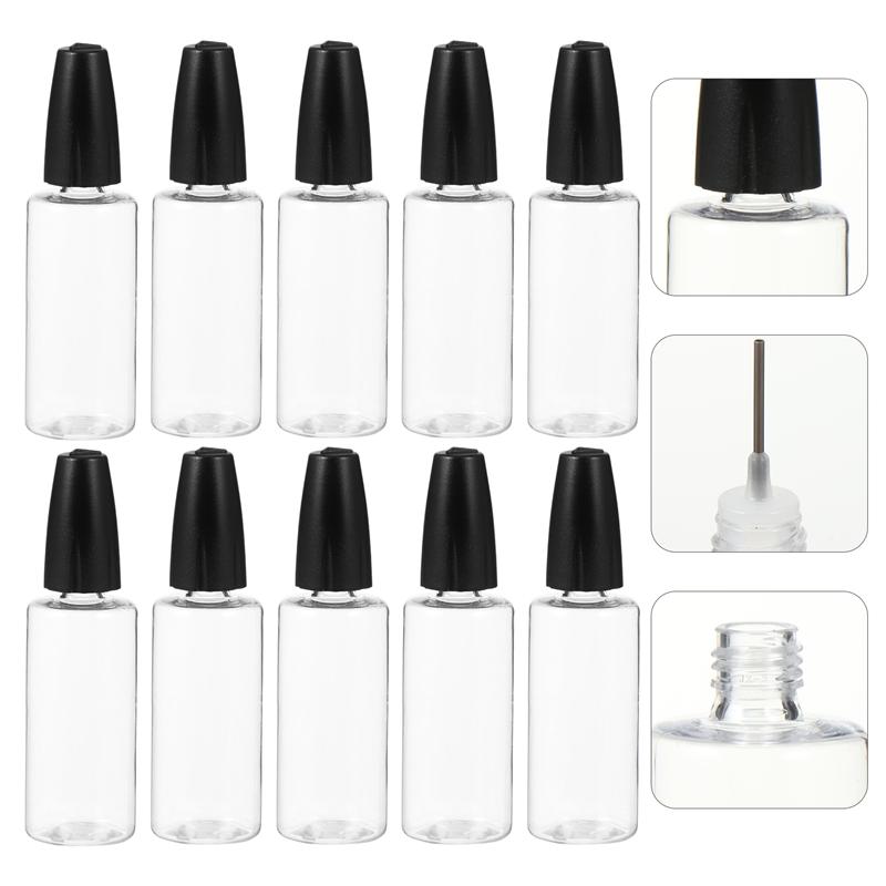 10 Pcs Premium Tip Applicator Bottle Precision Tip Needle Bottle Glue Bottle