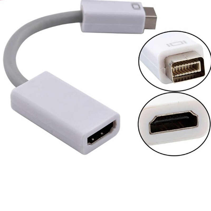 Kabel mini DVI robić HDMI monitor adapter wideo przewód konwertera dla Macbook