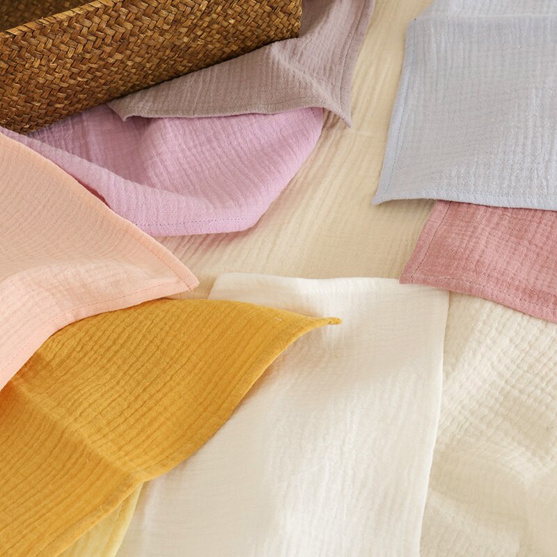 5 pcs/Pack Serviette de Cuisine Torchon Bébé Lingettes Visage Salive Tissu Mouchoir Ménage Nettoyage Chiffons Cuisine Torchon W300530-1