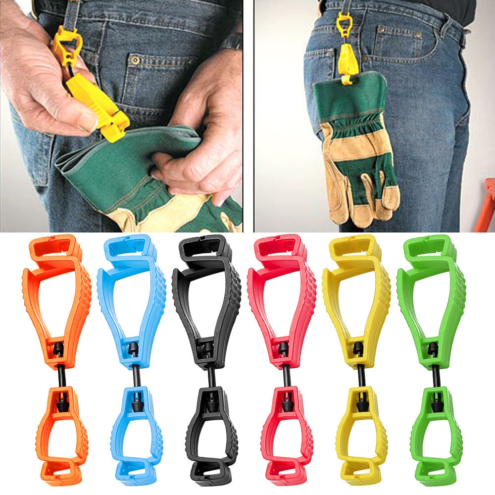 Multifunctional Glove Clip Holder Hanger Guard Labor Work Clamp Grabber Catcher Safety Work Tools .