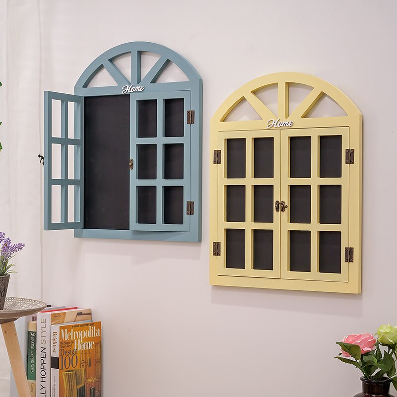 Decoraciones de pared para tienda de café, pizarra falsa para fondo de ventana, adornos colgantes de pared, mensaje para tienda de té y leche