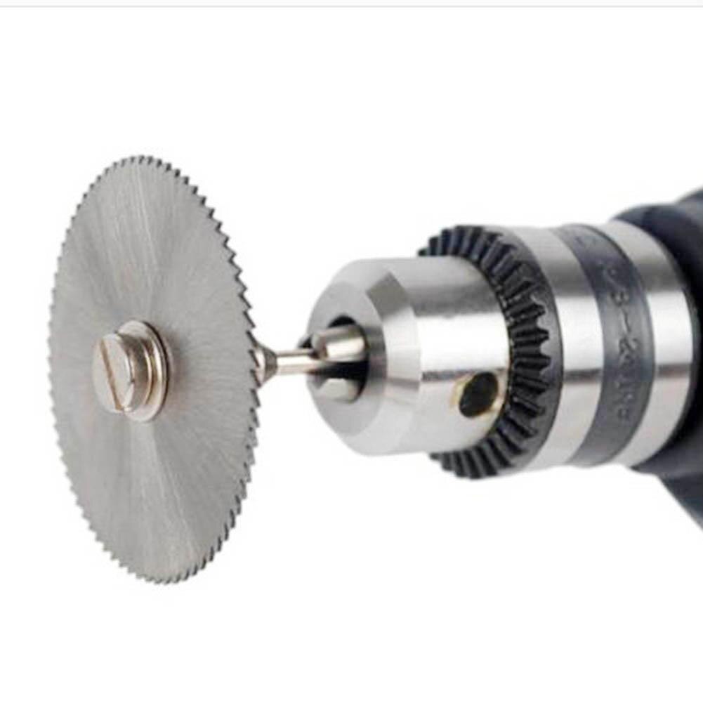 10pcs Stainless Steel Saw Blades Circular Plastic Wood Thin Acrylic Cutting Disc Woodworking Power Tool Accessories