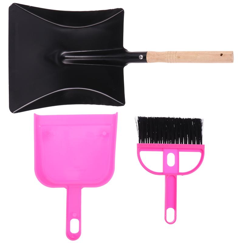 3pcs/Set Shovel Brush Set Practical Convenient Fireplace Shovels Shovel Tool Set Coal Shovels for Gardening Barbecue Fireplace