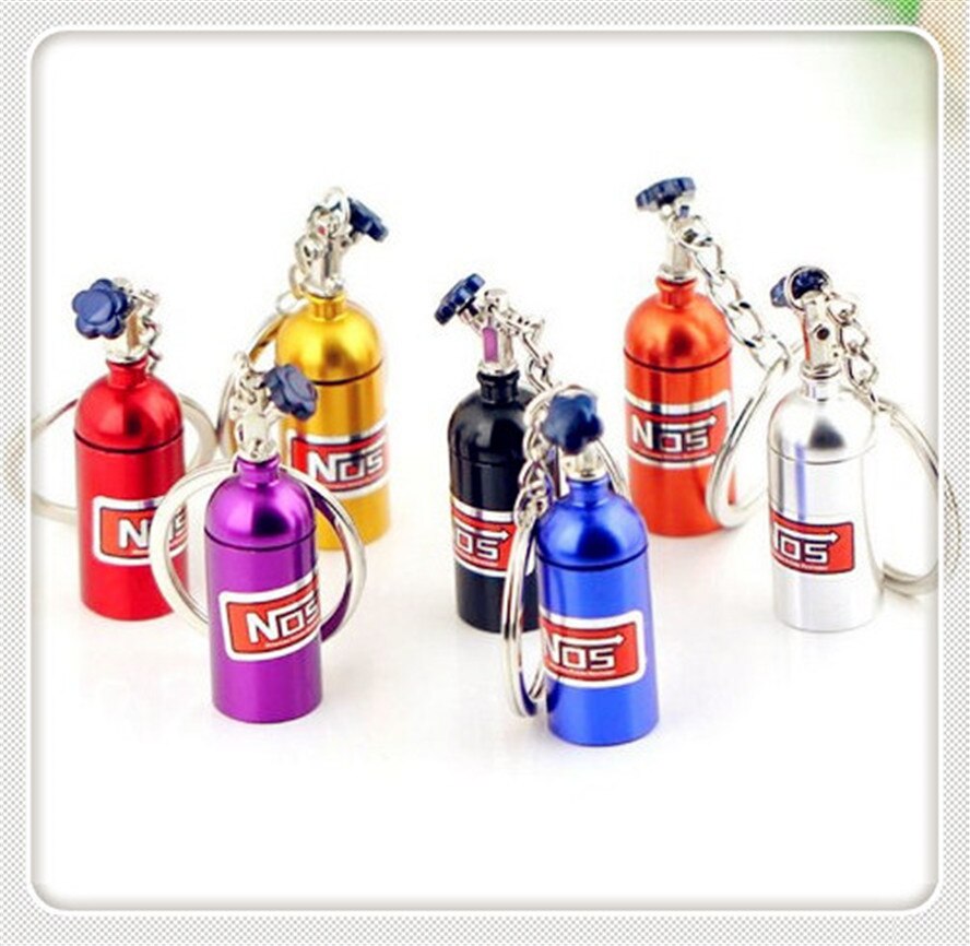 LLavero de botella de óxido nitroso para coche, caja de pastillas para Ford Shelby SYNus King GTX1 Freestyle Fairlane Equator BA