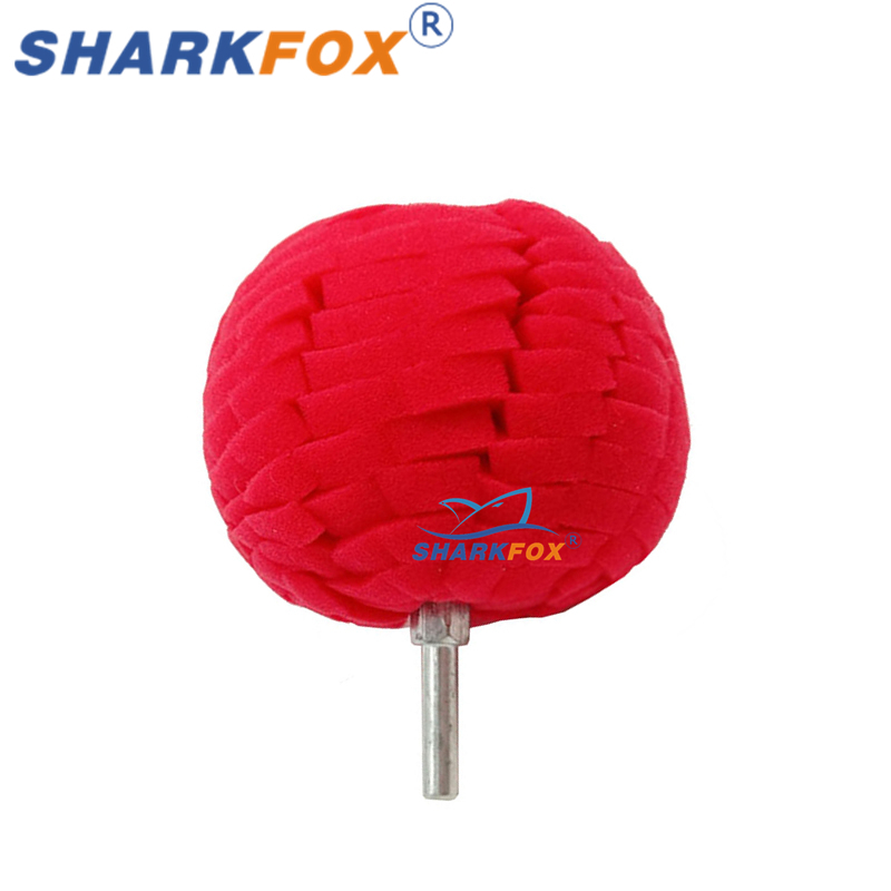 Borr poleringssvampkuddar poleringskon svampboll poleringssats för bilhjul navvård metall plast glas