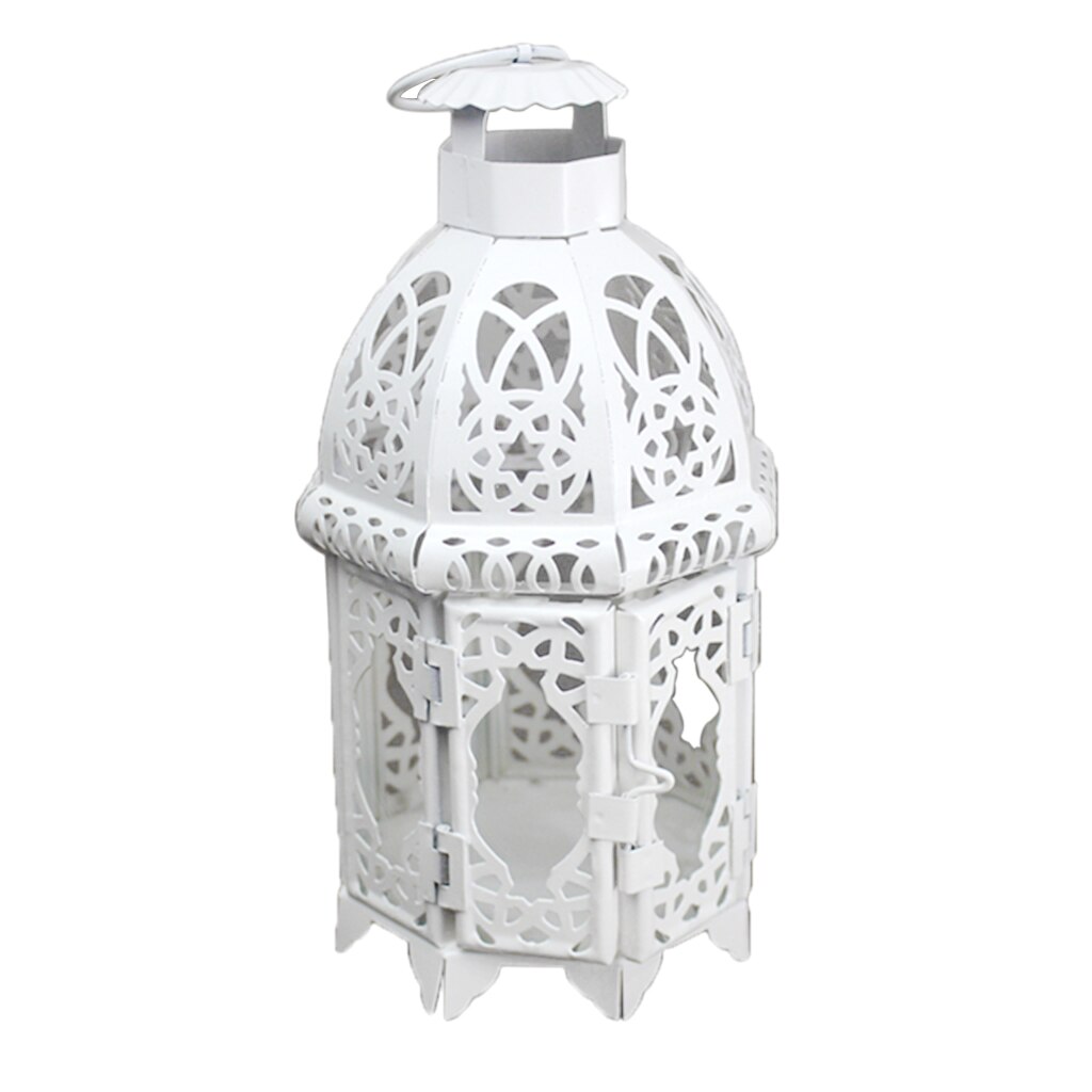 Glas Marokkaanse Lantaarns Thee Licht Kaars Houder Wind Licht Kandelaar Home Party Decoratie
