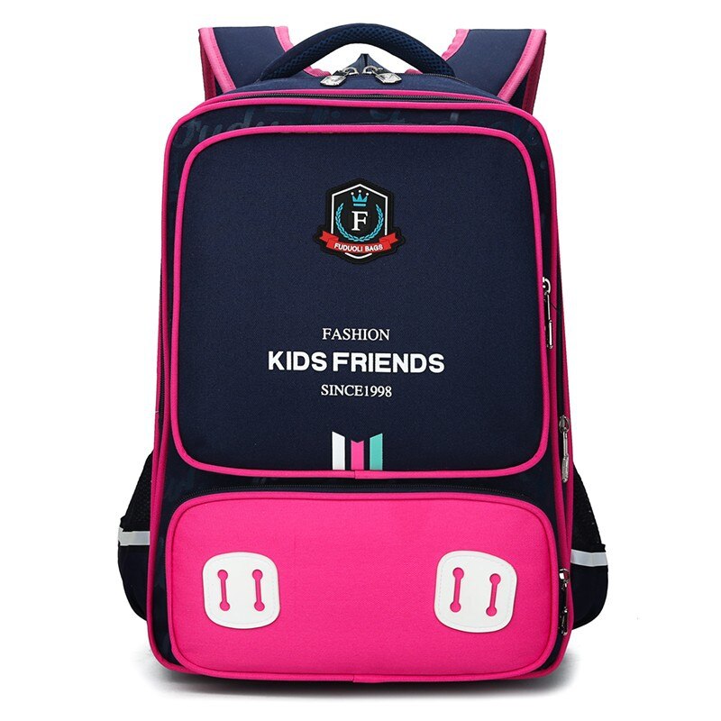 children orthopedic backpack for teen boys girls school bag British style school backpacks Large capacity nylon school bags