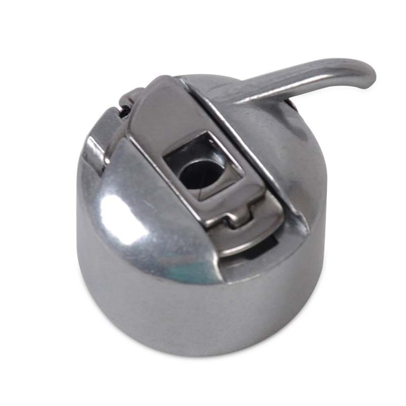 Silver Sewing Machine Metal Bobbin Spool Case For Toyota Brother Janome Elna Bernina Singer Kenmore Sewing Machine Tool